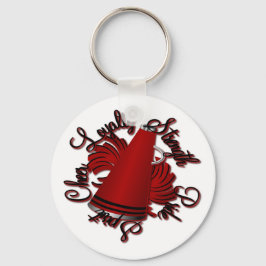 Chaveiro Qualidades Negras e Vermelhas Cheias