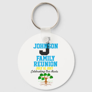 Chaveiro Qualquer Reunião da Família de Nomes com Qualquer