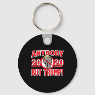 Chaveiro Qualquer um Menos Trump 2020 Traseira do Elefante