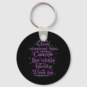 Chaveiro Quando Alguém Tem Cancer, Toda A Família Também