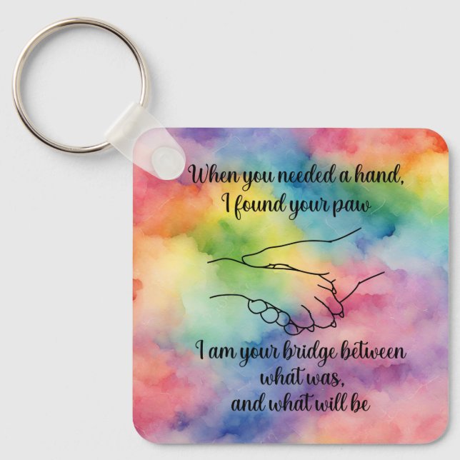 Chaveiro Quando eu precisava de ajuda (Frente)