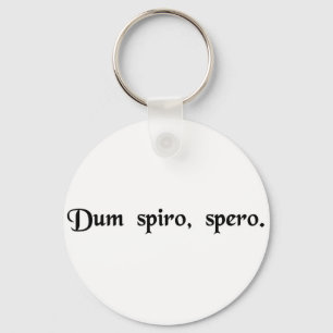 Chaveiro Quando eu respirar, eu espero