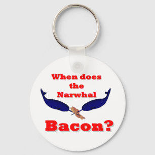 Chaveiro Quando o bacon Narwhal?