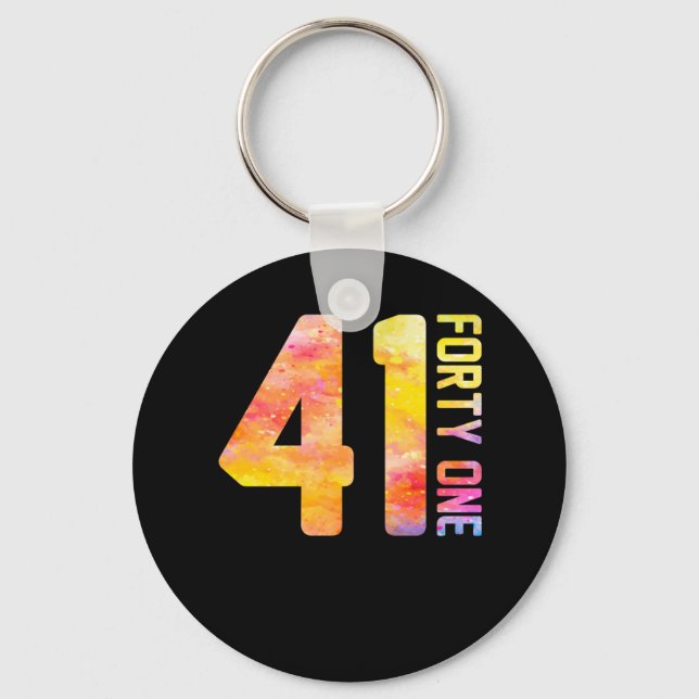 Chaveiro Quarenta e um anos (Frente)