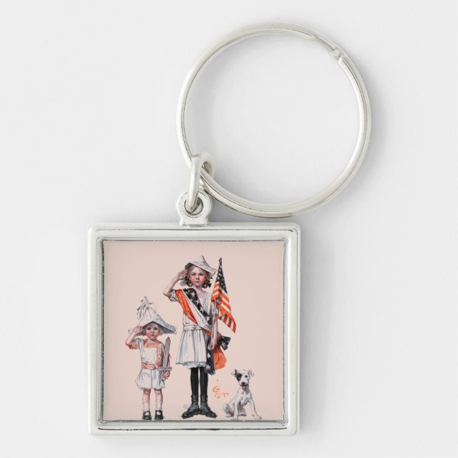 Chaveiro Quarto de julho (Frente)