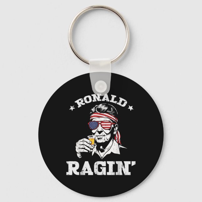 Chaveiro Quarto De Julho Ronald Ragin Engraçado Julho Quart (Frente)
