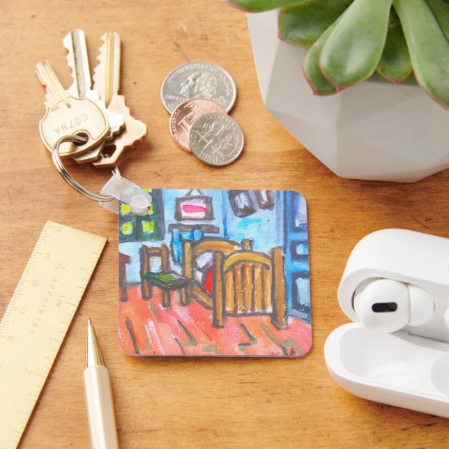 Chaveiro Quarto de Van Gogh mini  (Mesa)