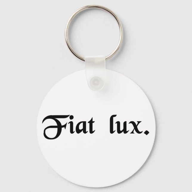 Chaveiro Que haja luz. (Frente)