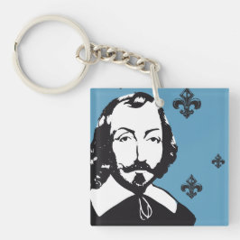 Chaveiro Québec Samuel de Champlain 1608 Signature Français