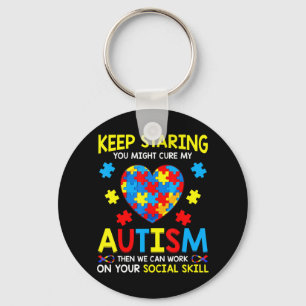 Chaveiro Quebra-cabeça incrível Piece TShirt Autismo Cons