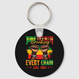Chaveiro Quebrando Todas as Correntes Desde 1865 Juneteenth