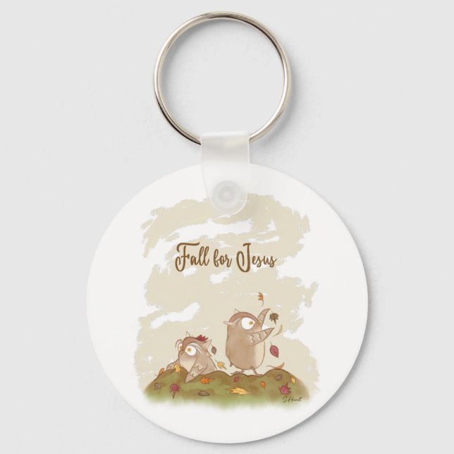 Chaveiro Queda por Jesus Key Chain (Frente)