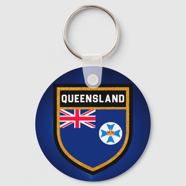 Chaveiro Queensland Flag (Frente)