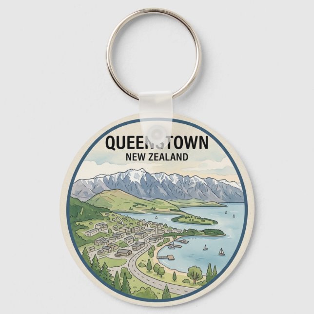 Chaveiro Queenstown (Frente)