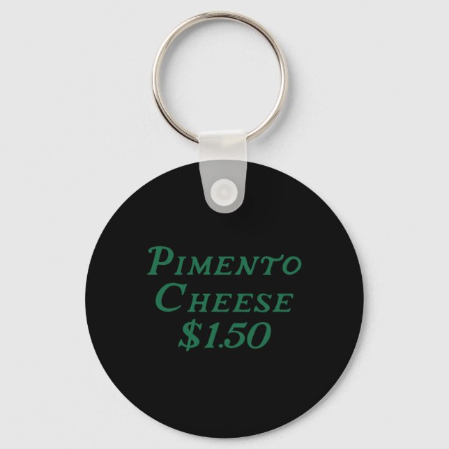 Chaveiro Queijo Pimento Golfe Comida Golfe Torneio Aniversá (Frente)