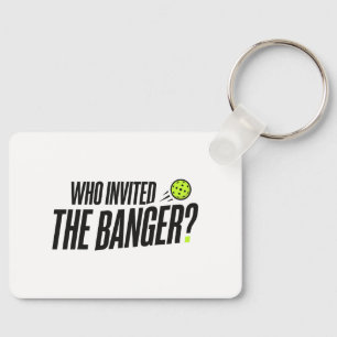 Chaveiro Quem Convidou o Banger? Pingente de Pickleball