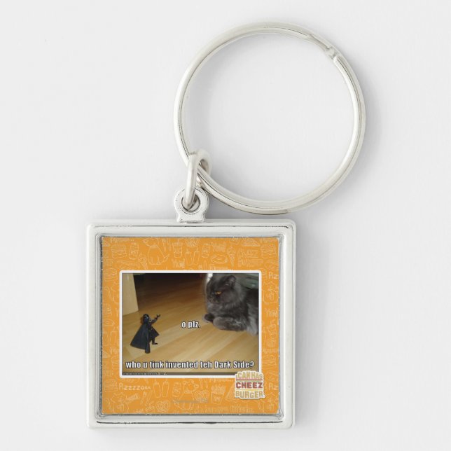 Chaveiro Quem inventou o lado escuro? (Frente)