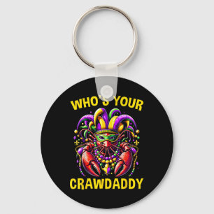 Chaveiro Quem Seu Crawaddy Crawfish Jester Miçanga Mães Eng