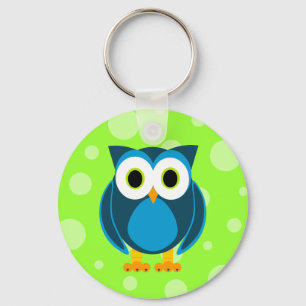 Chaveiro Quem? Sr. Owl Cartoon