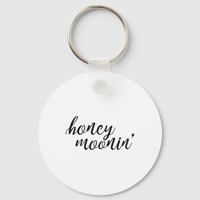 Chaveiro Querida Lua Moonin Noiva E Lua de mel de Groenlând (Frente)