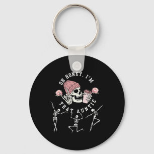 Chaveiro Querida, sou aquela tia tia dançando Skeleton Hal