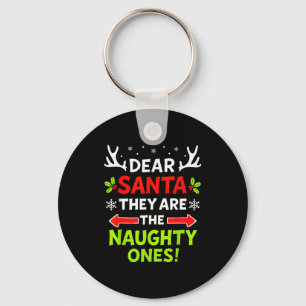Chaveiro Querido Papai Noel Eles São Travessos Natal Xmas H