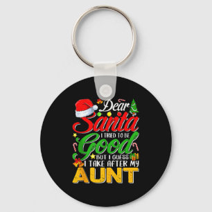 Chaveiro Querido Papai Noel Eu Tentei Ser Bom Mas Eu Pego D