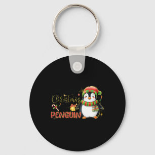 Chaveiro Quero o Natal é um Pinguim Feliz Natal