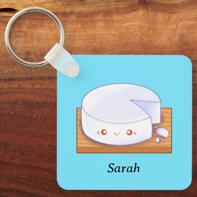 Chaveiro Queso Queso Fresco Branco mexicano (Frente)