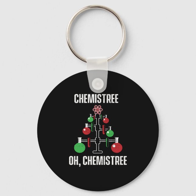 Chaveiro Quimistree Chemistree Pun Science (Frente)
