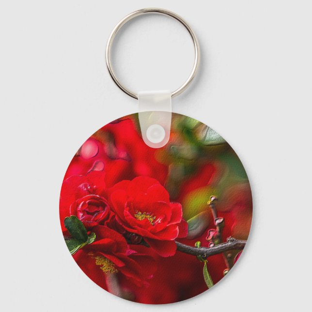 Chaveiro Quince Branch Painterly (Frente)
