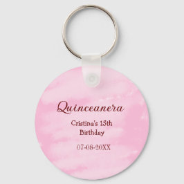 Chaveiro Quinceanera anos 15 de aniversário adicione nome t
