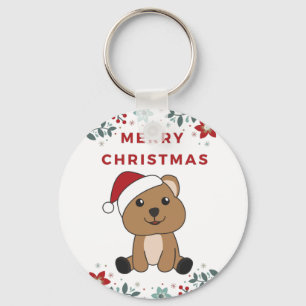 Chaveiro Quokka Christmas Snow Winter Animal Quokkas Keych