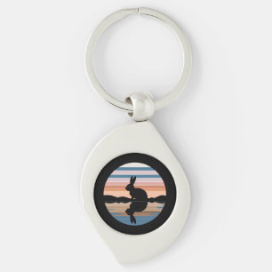 Chaveiro Rabbit Retro Sunset