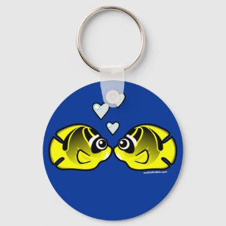 Chaveiro Raccoon Butterflyfish Love
