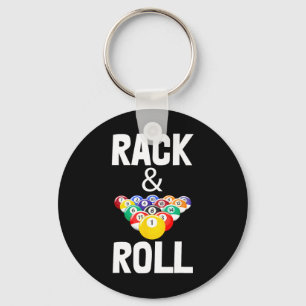 Chaveiro Rack & Rolar Camisetas Legal de Bola Bilhar