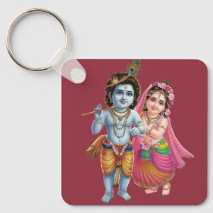 Chaveiro Radha Krishna: O Símbolo da Obrigação Eterna