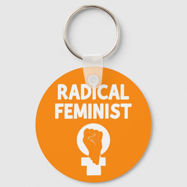 Chaveiro Radical Feminist (Frente)
