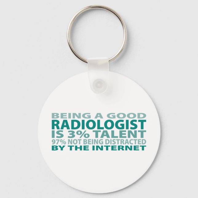 Chaveiro Radiologista 3% Talento (Frente)