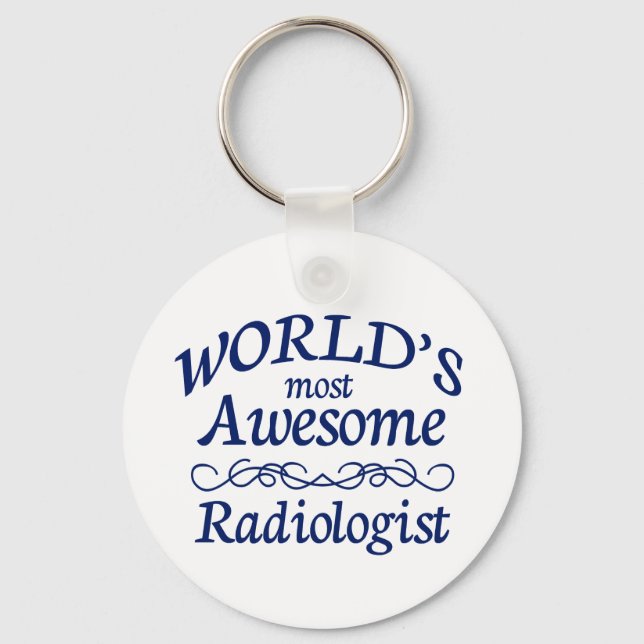 Chaveiro Radiologista mais incrível do mundo (Frente)