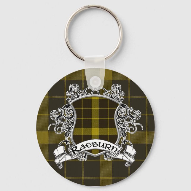 Chaveiro Raeburn Tartan Shield (Frente)