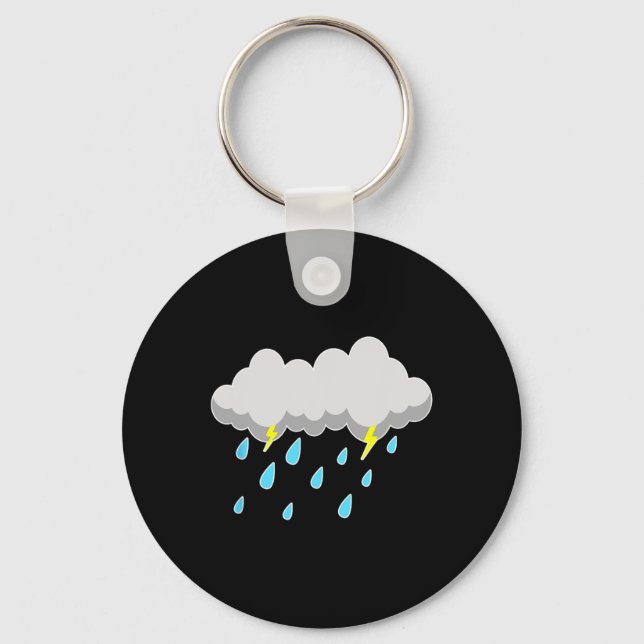 Chaveiro Rain Cloud Halloween Fácil Costumae No Último Minu (Frente)