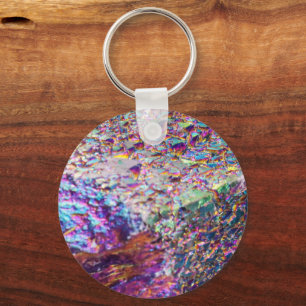 Chaveiro Rainbow Aura Crystals