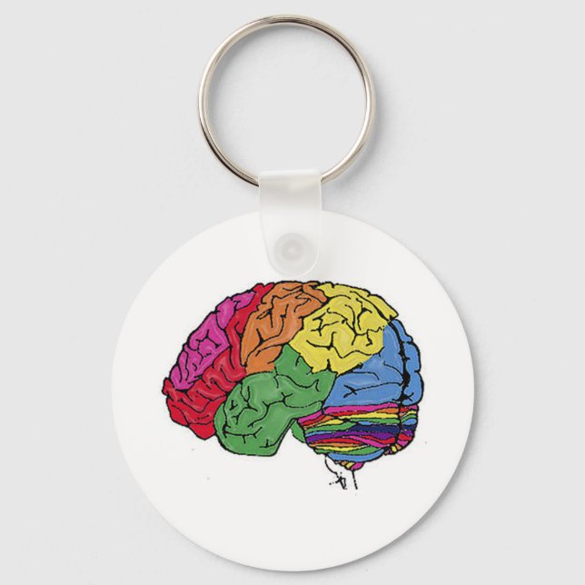 Chaveiro Rainbow Brain (Frente)