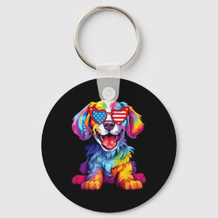 Chaveiro Rainbow Cachorro Cachorro Cachorro Adora Engraçada