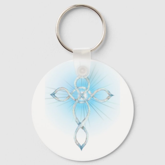Chaveiro Rainbow Cross (Frente)