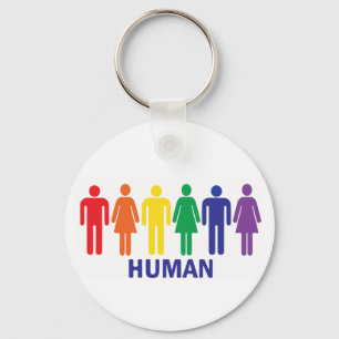 CHAVEIRO RAINBOW DOS DIREITOS DE IGUALDADE