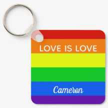 Rainbow Love é Love Orgulho gay Personalizado LGBT