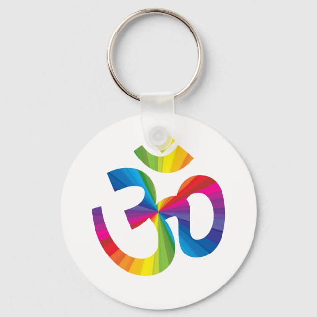 Chaveiro Rainbow Om (Frente)