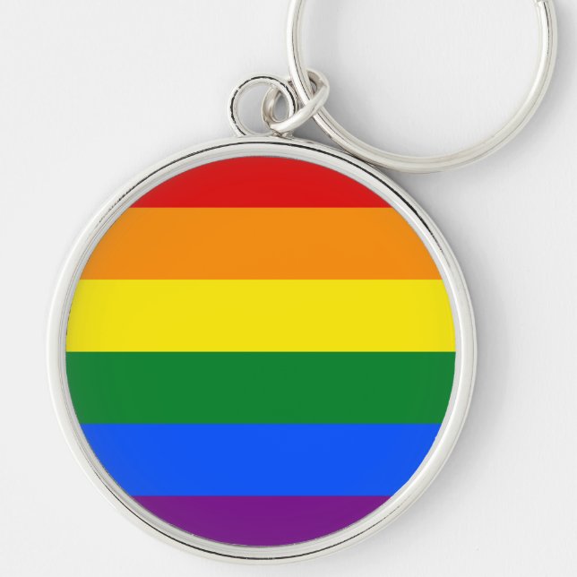 Chaveiro Rainbow Pride (Frente)